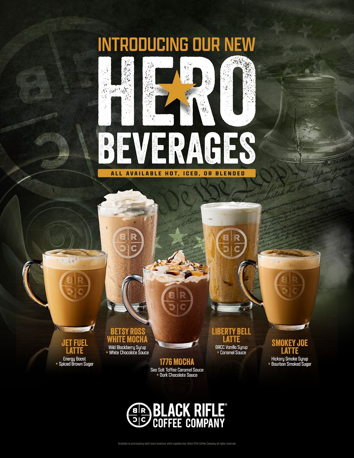 BRCC Hero Beverages / Black Rifle Coffee Company
